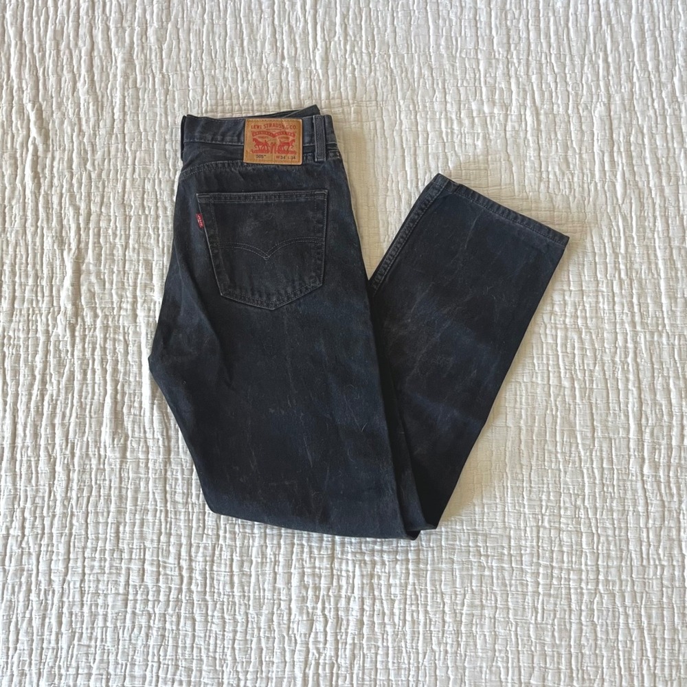 Levi's 505 Jeans Black 34x34
